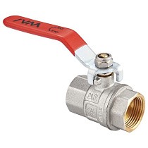 Краны латунные шаровые DN 15-100 PN 25-40 никелированные рычаг муфта-муфта MVI BV.511 купить в Кемерово | "Проконсим"