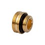 Переходник латунный MVI TR.435.0505 DN 20 PN 10 с прокладкой для узлов с шаровым затвором под плоскость, штуцер купить в Кемерово | "Проконсим"