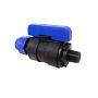 Кран шаровой компрессионный Valfex DN-20 PN-16 G-1 1/2'' цанга-штуцер купить в Кемерово | "Проконсим"