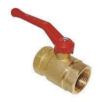 Краны латунные шаровые 11Б27п1 DN15-50 PN40 рычаг муфта-муфта БАЗ А30.0 купить в Кемерово | "Проконсим"