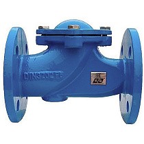 Клапаны обратные шаровые DN 40-500 PN16 чугунные фланцевые до 80гр. КНР купить в Кемерово | "Проконсим"