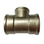 Тройник латунный никелированный DN 20-15-20 PN 40 муфта-муфта-муфта переходный купить в Кемерово | «Проконсим»