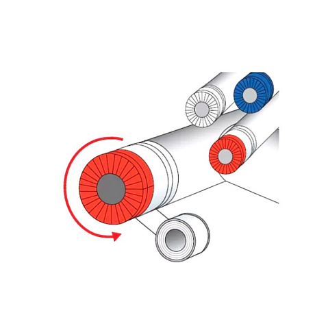 Алюминиевые заглушки K-FLEX red, ширина ленты от 32 до 42мм, L 10м  купить в Кемерово | "Проконсим"