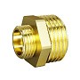 Ниппель латунный DN 20-15 PN 40 штуцер-штуцер переходный LD Pride купить в Кемерово | «Проконсим»
