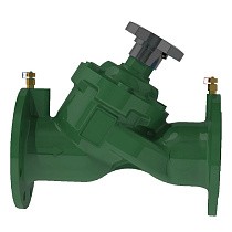Клапаны балансировочные DN 32-600 PN 16 фланцевые с измерительными ниппелями GALA Тип. 1216H купить в Кемерово | "Проконсим"
