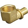 Угольник латунный для PEX труб 16-1/2'' PN 10 под надвижную гильзу с внутренней резьбой ONE PLUS купить в Кемерово | "Проконсим"