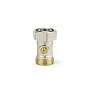 Узелы нижнего подключения VARMEGA VM143 DN20 прямой однотрубный 3/4''x3/4'' евроконус муфта-штуцер купить в Кемерово | "Проконсим"