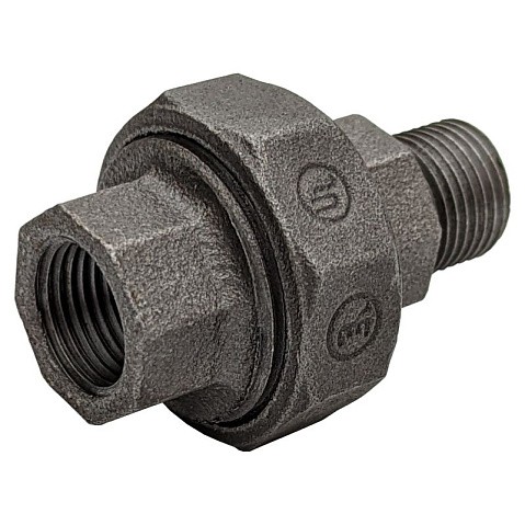 Американки чугунные DN 15-50 PN 16 муфта-штуцер с плоской прокладкой Fittex Plus купить в Кемерово | "Проконсим"