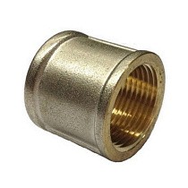 Муфты латунные никелированные DN 15-50 PN 40 муфта-муфта купить в Кемерово | "Проконсим"