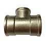 Тройники латунные никелированные DN 20-25 PN 40 муфта-муфта-муфта переходные купить в Кемерово | "Проконсим"