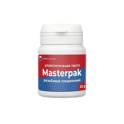  Паста уплотнительная для воды, пара флакон 25гр Masterpak (228100400) со склада Проконсим в Кемерово