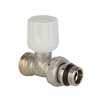 Клапан радиаторный ручной DN 15 PN10 прямой евроконусус с уплотнением MVI TR.214.04 купить в Кемерово | "Проконсим"