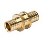 Муфта латунная для PEX-PEX труб 16х2,0-16х2,0 PN 16 ремонтная под надвижную гильзу MVI SF.322.04 купить в Кемерово | "Проконсим"
