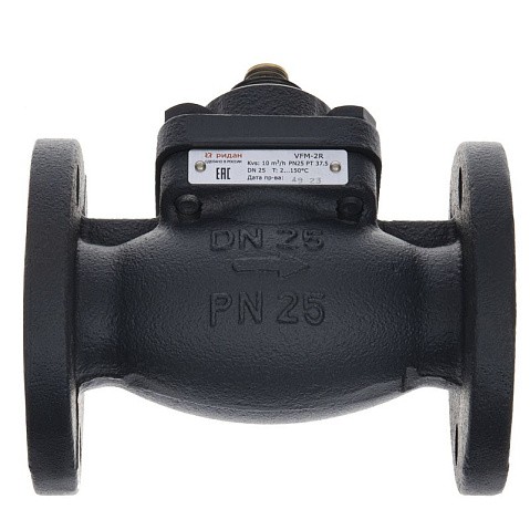 Клапаны чугунные регулирующий DN 15-50 PN 25 фланцевые под привод до 150гр. РИДАН VFM-2R купить в Кемерово | "Проконсим" Клапаны чугунные регулирующий DN 15-50 PN 25 фланцевые под привод до 150гр. РИДАН VFM-2R купить в Кемерово | "Проконсим"