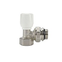 Вентили радиаторные ручные DN 20 PN 10 угловые 3/4'' с уплотнением муфта-штуцер VARMEGA купить в Кемерово | "Проконсим"