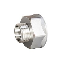 Муфты латунные DN 15-50 PN 40 никелированные муфта-штуцер переходные LD Pride купить в Кемерово | "Проконсим"