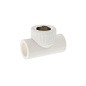Тройники ПП DN 20-40 PN 25 комбинированные с внутренней резьбой белые PlasticPro купить в Кемерово | "Проконсим"