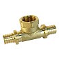 Тройник латунный для PEX труб 16-1/2''-16 PN 16 S-2,2мм под надвижную гильзу Valfex VF.432.AF купить в Кемерово | "Проконсим"