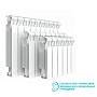 Радиатор монолитный RIFAR MONOLIT Ventil VL 80х261х100 15секц. 300/100Вт купить в Кемерово | "Проконсим"