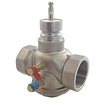 Регуляторы перепада давления из нержавеющей стали DN 40-50 PN 25 с измерительными ниппелями муфта РИДАН AQT-R купить в Кемерово | "Проконсим"