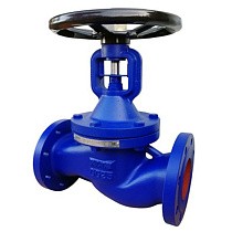 Клапаны запорные DN 15-300 PN 16 серый чугун с сильфонным уплотнением фланцевые АСТА В313 купить в Кемерово | "Проконсим"