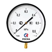 Манометры ТМ-810Р.00 котловый, 250мм, M20x1,5, радиальные РСМ купить в Кемерово | "Проконсим"