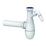 Сифон для мойки Unicorn В510V, 40х40 прямой отвод, 1 1/2'' х40 с отводом для стиральной машины преходник 40х32 купить в Кемерово | "Проконсим"