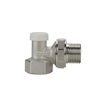 Клапан радиат. настроечный DN 20 PN 10 угловые 3/4'' под шестигранник муфта-штуцер VARMEGA купить в Кемерово | "Проконсим"