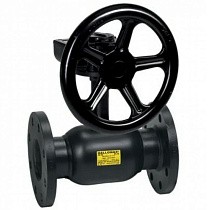 Краны стальные шаровые цельносварные DN 125-300 PN 16 фланцевые ISO с редуктором Broen Ballomax купить в Кемерово | "Проконсим"