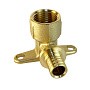 Угольник латунный для PEX труб 16-1/2'' PN 16  под надвижную гильзу Valfex VF.454.AF купить в Кемерово | "Проконсим"