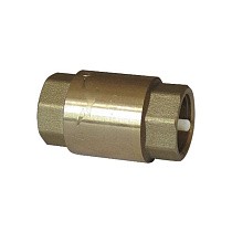 Клапаны обратные пружинные DN 15-100 PN 10 латунные муфтовые пластиковый шток SGL купить в Кемерово | "Проконсим"
