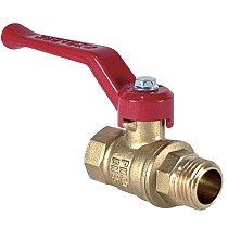 Краны латунные шаровые 11Б27фт1М DN 15-50 PN 25-40 рычаг муфта-штуцер Valfex.215 DeltaPro купить в Кемерово | "Проконсим"