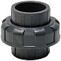 Муфта разборная НПВХ DN 50 PN 16 клеевая уплотнение EPDM черная Aquaviva BOD0500 купить в Кемерово | "Проконсим"