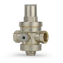 Регулятор давления DN 15-50 PN 25 никелированный поршневые под манометр VARMEGA купить в Кемерово | "Проконсим"