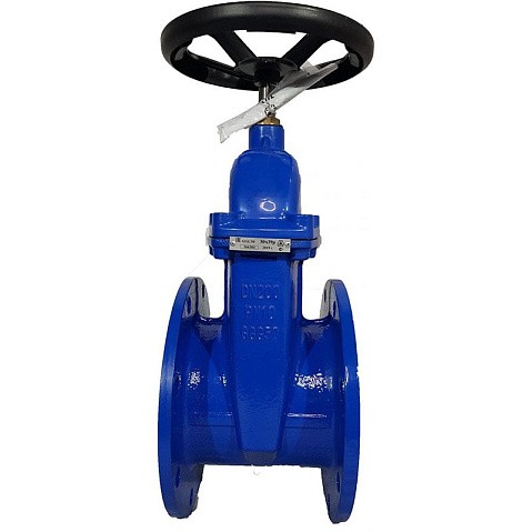 Задвижка чугунная 30ч39р DN 200 PN 10(16) с обрезиненным клином EPDM до 120гр. фланцевый ручной СИБЗТА купить в Кемерово | "Проконсим" (930130206)