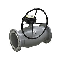 Краны стальные шаровые регулирующие DN 125-300 PN 16 цельносварные фланцевые с редуктором LD Regula купить в Кемерово | "Проконсим"