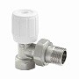 Клапан для радиаторов VALFEX VF.07.R.04, PN-10, прямой, компактный, ручной G-1/2" ВР-НР