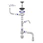 Сифон для мойки Unicorn В436V, 40х50 гибкий отвод, 3 1/2'' х40 с отводом для стиральной машины, круглый перелив купить в Кемерово | "Проконсим"