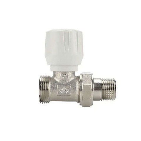 Клапан радиаторный VARMEGA VM10102 DN15x20 PN10 прямой евроконус G-1/2''х3/4'' штуцер купить в Кемерово | "Проконсим"