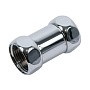 Монтажный комплект латунный хромированный DN 20-25 для полотенцесушителей гайка-гайка прямой купить в Кемерово | "Проконсим"