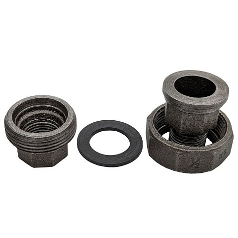 Американка чугунная DN 15-50 PN 16 муфта-штуцер с плоской прокладкой Fittex Plus купить в Кемерово | "Проконсим"