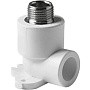 Угольник установочный ПП 20-1/2'' PN 25 с наружной резьбой белый Pro Aqua PA28108P купить в Кемерово | "Проконсим"