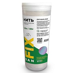  Нить льняная сантехническая 110м 80г SANFIX (228100202) со склада Проконсим в Кемерово