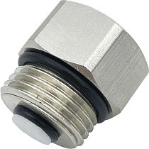 Клапан обратный VARMEGA VM133 DN15 PN10 для воздухоотводчика 1/2''  110гр. Муфта-штуцер купить в Кемерово | "Проконсим"
