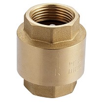 Клапаны обратные пружинные DN 15-50 PN 10-12 латунные муфтовые с пластиковым штоком MVI CV.215 купить в Кемерово | "Проконсим"