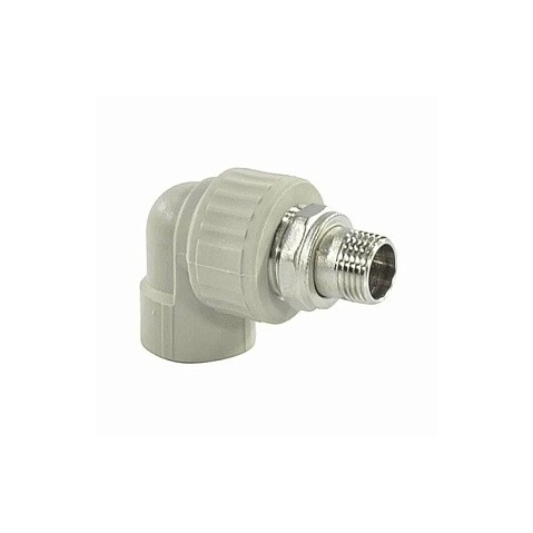 Угольник для радиатора VALFEX 25 PN 25 G-1/2'' американка-НР серый купить в Кемерово | "Проконсим"
