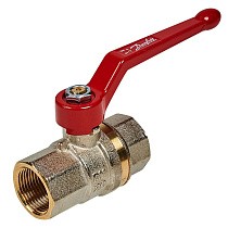 Краны латунные шаровые Danfoss с внутренней резьбой PN 40 никелированные купить в Кемерово | "Проконсим"