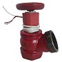 Клапан пожарный чугунный угловой 125гр. DN 50-65 PN 16 КПЧ муфта-штуцер с датчиком ДППК Апогей купить в Кемерово | "Проконсим"