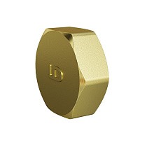 Заглушки латунные DN 15-50 PN 40 муфтовая LD Pride купить в Кемерово | "Проконсим"