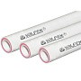 Труба ПП 25х3,5 SDR 7,4 PN 20 армированная стекловолокном белая Valfex